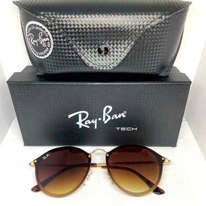RayBan 3574-N Blaze Brown Unisex Sunglasses
